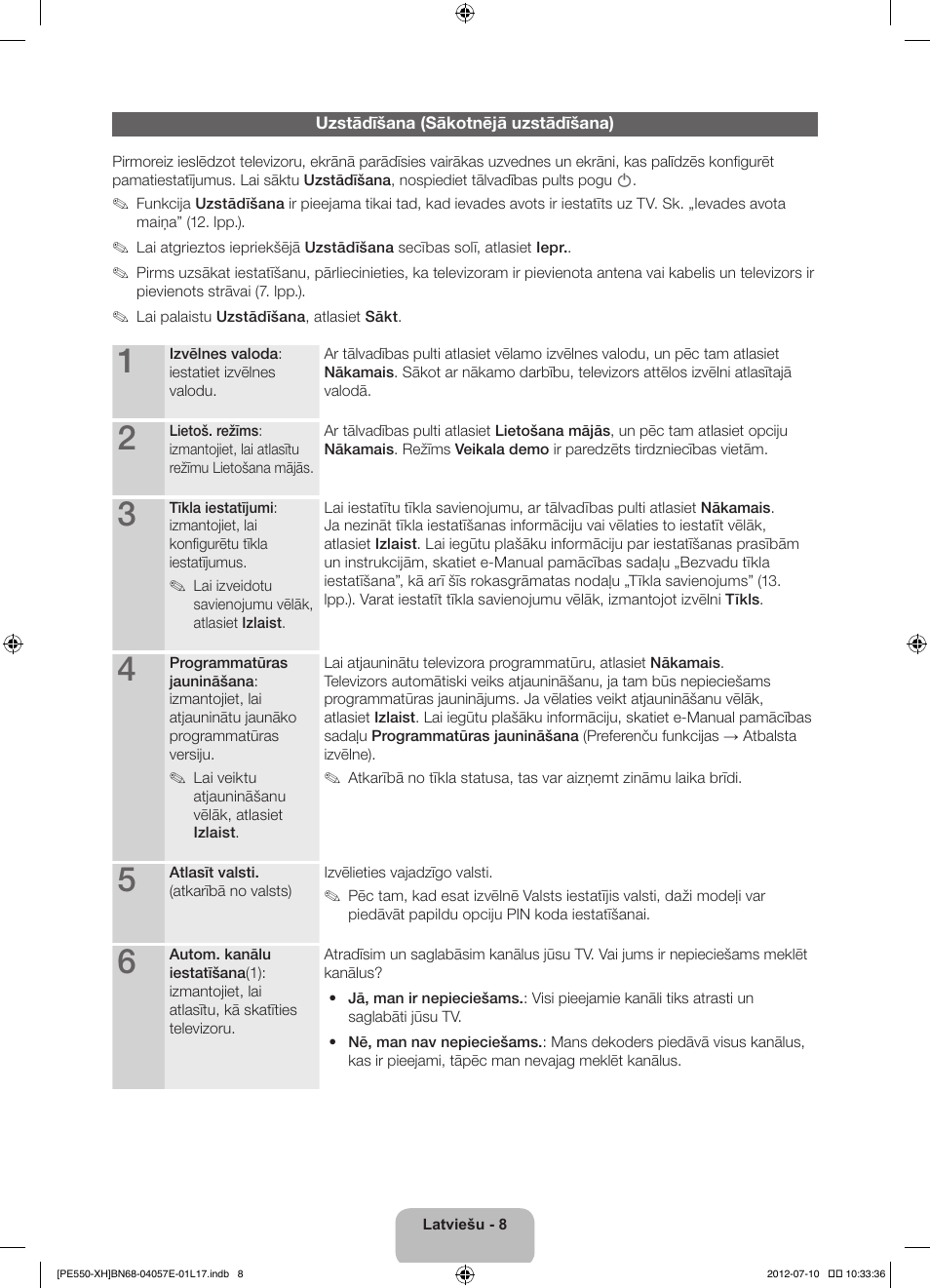 Samsung PS51E550D1W User Manual | Page 294 / 374