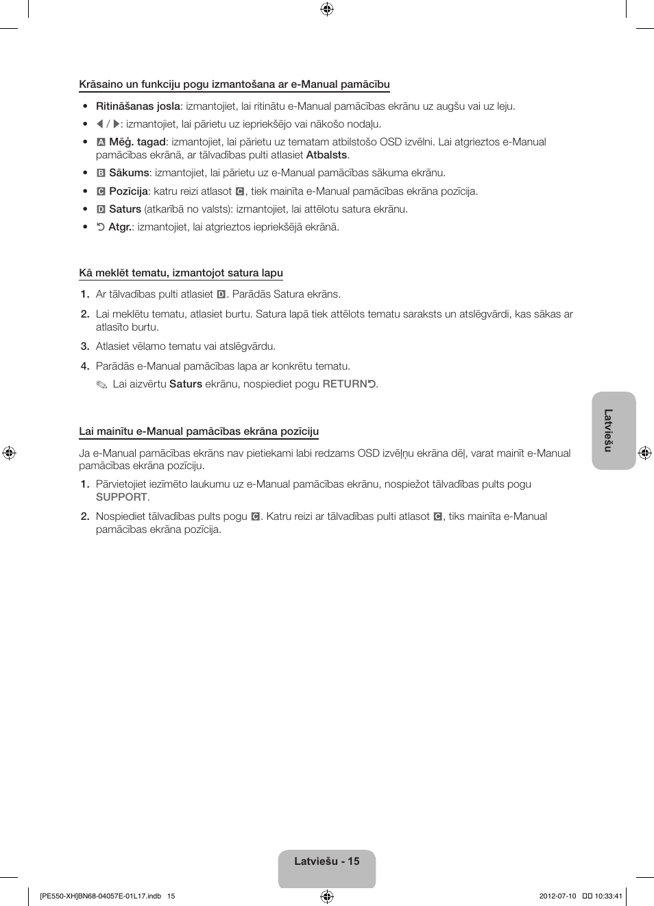 Samsung PS51E550D1W User Manual | Page 301 / 374