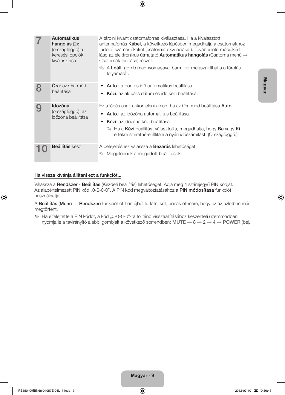 Samsung PS51E550D1W User Manual | Page 31 / 374