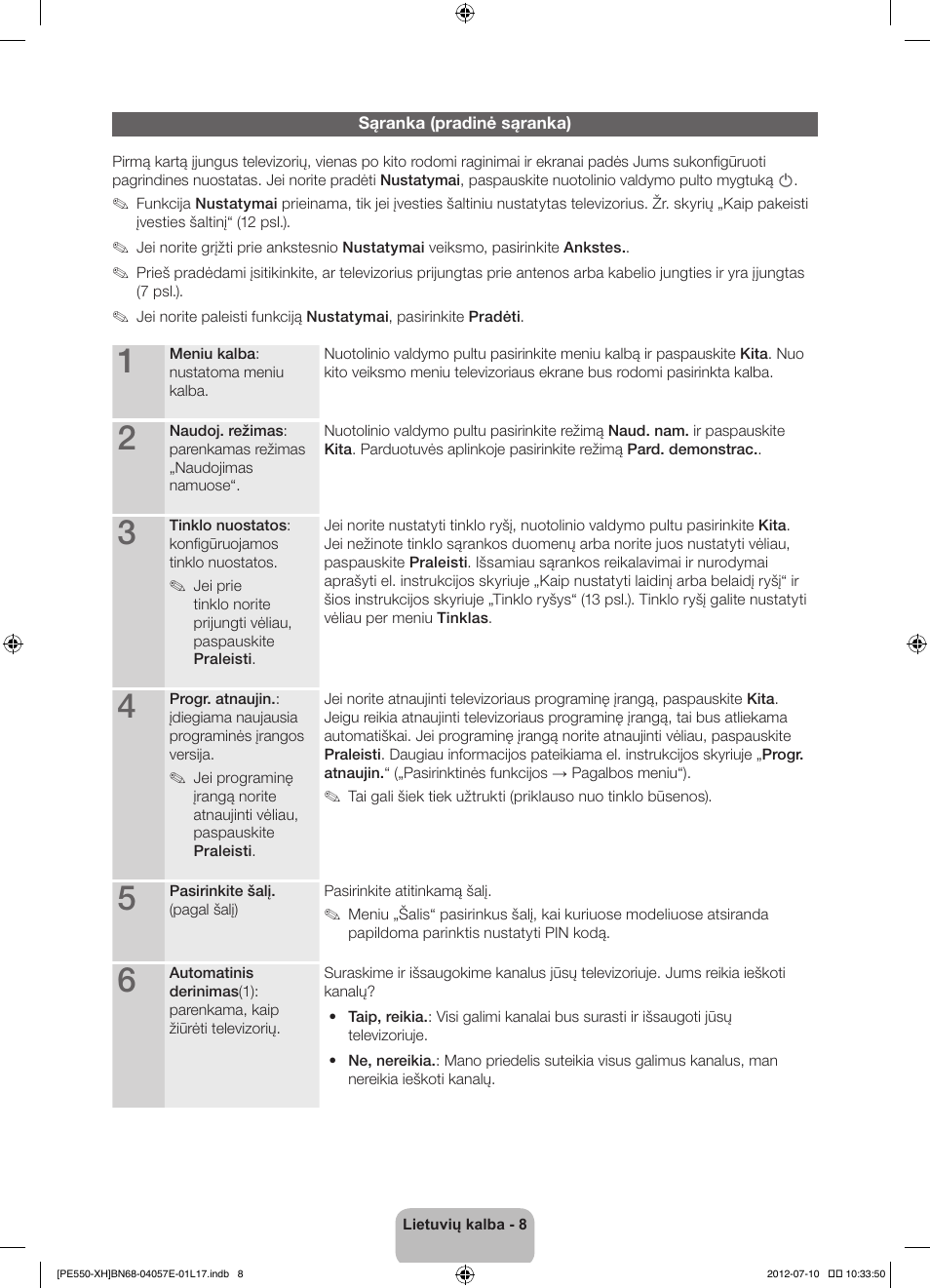 Samsung PS51E550D1W User Manual | Page 316 / 374