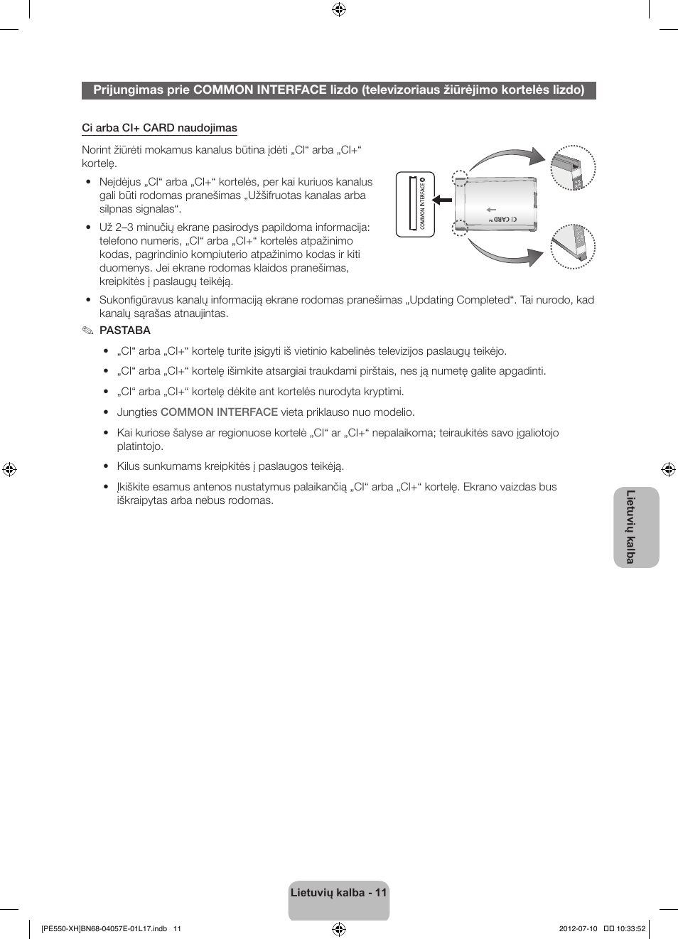 Samsung PS51E550D1W User Manual | Page 319 / 374