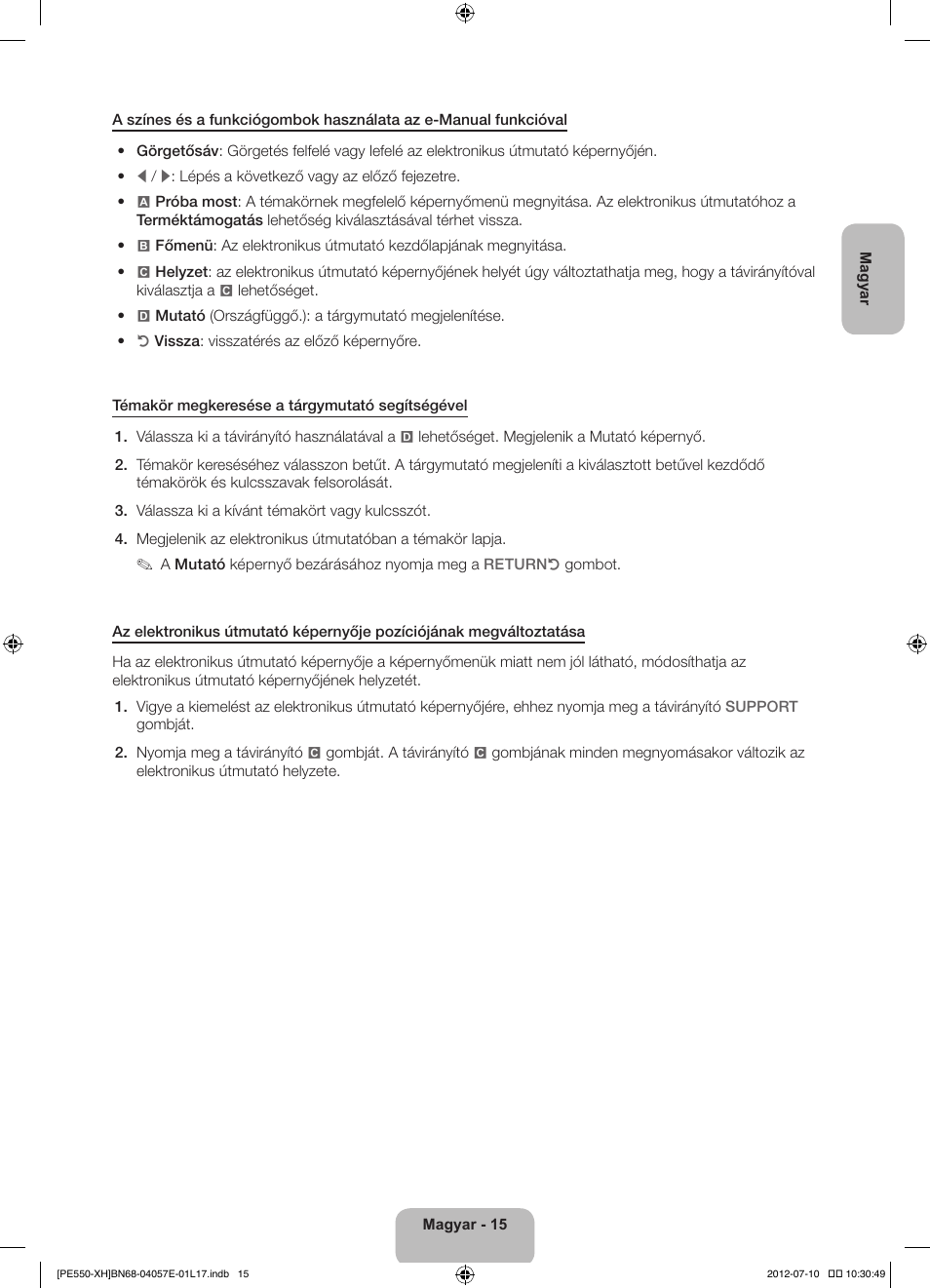 Samsung PS51E550D1W User Manual | Page 37 / 374