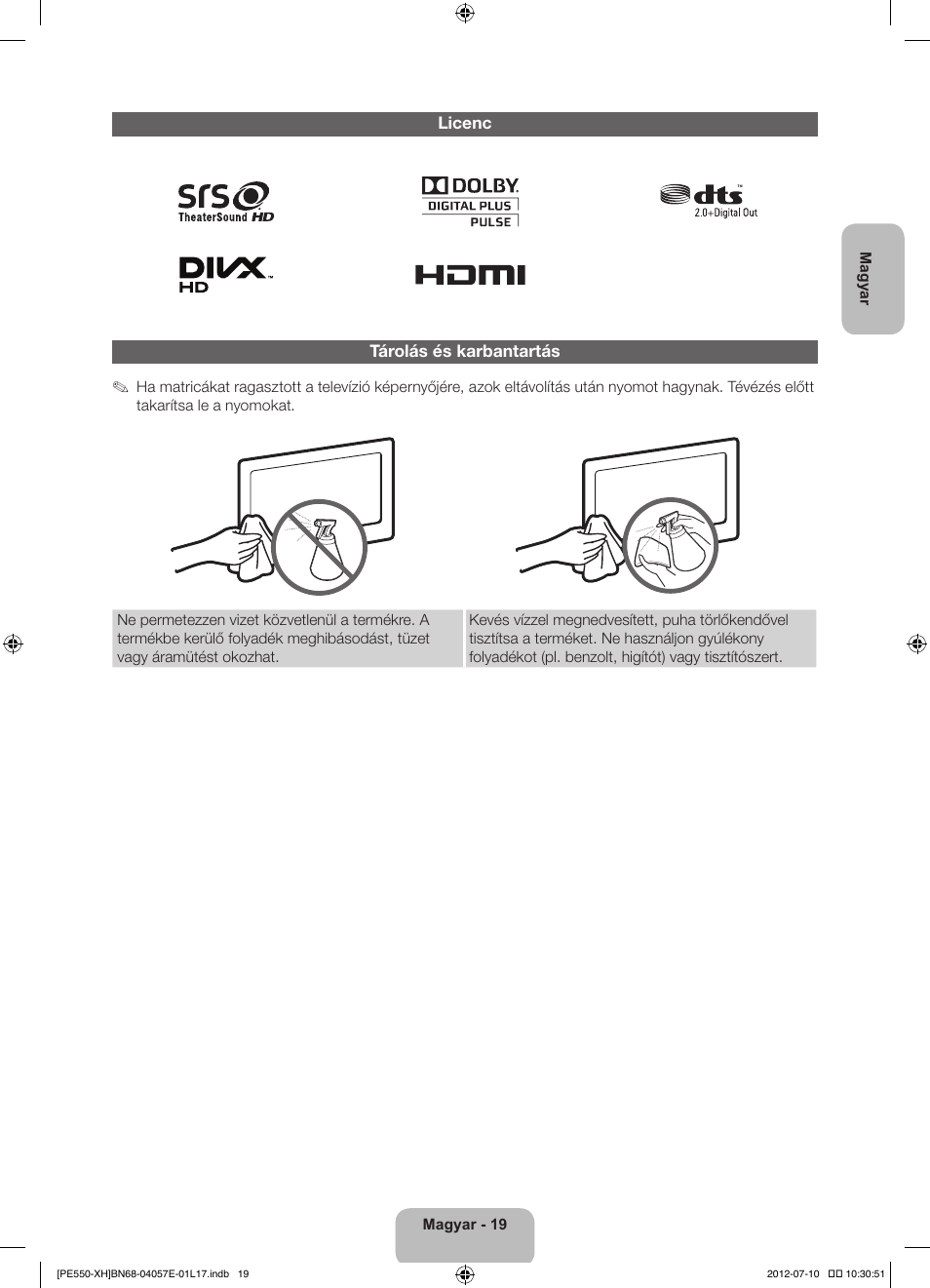 Samsung PS51E550D1W User Manual | Page 41 / 374