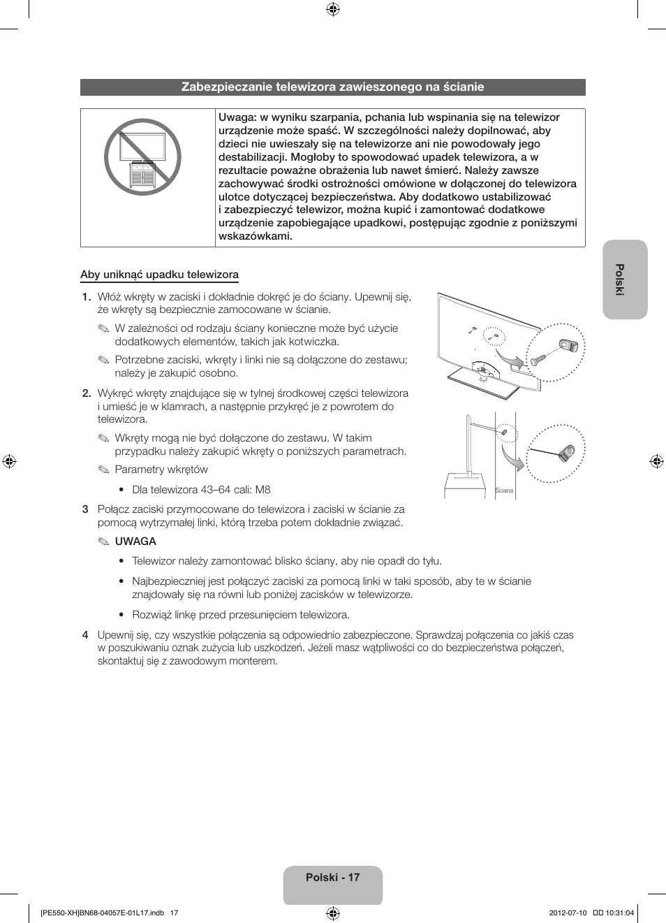 Samsung PS51E550D1W User Manual | Page 61 / 374