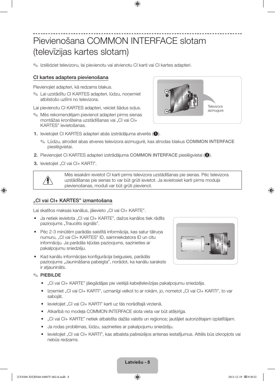 Samsung UE32F4500AW User Manual | Page 242 / 289