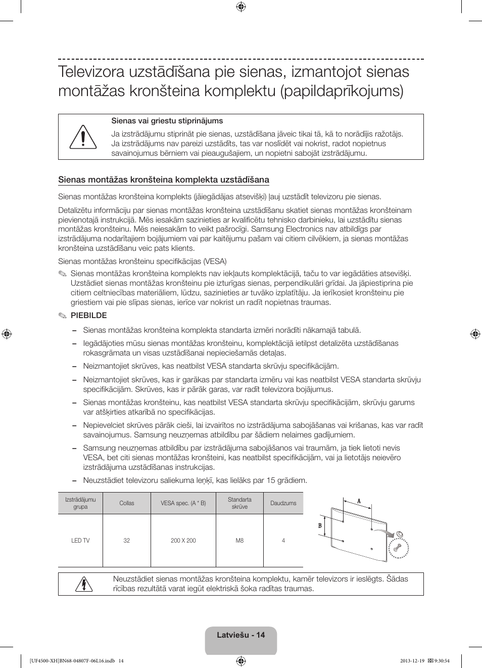 Samsung UE32F4500AW User Manual | Page 248 / 289