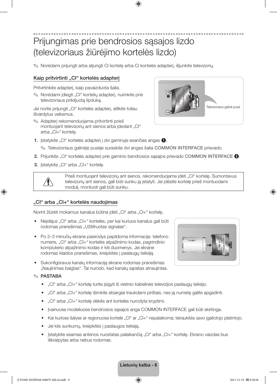 Samsung UE32F4500AW User Manual | Page 260 / 289