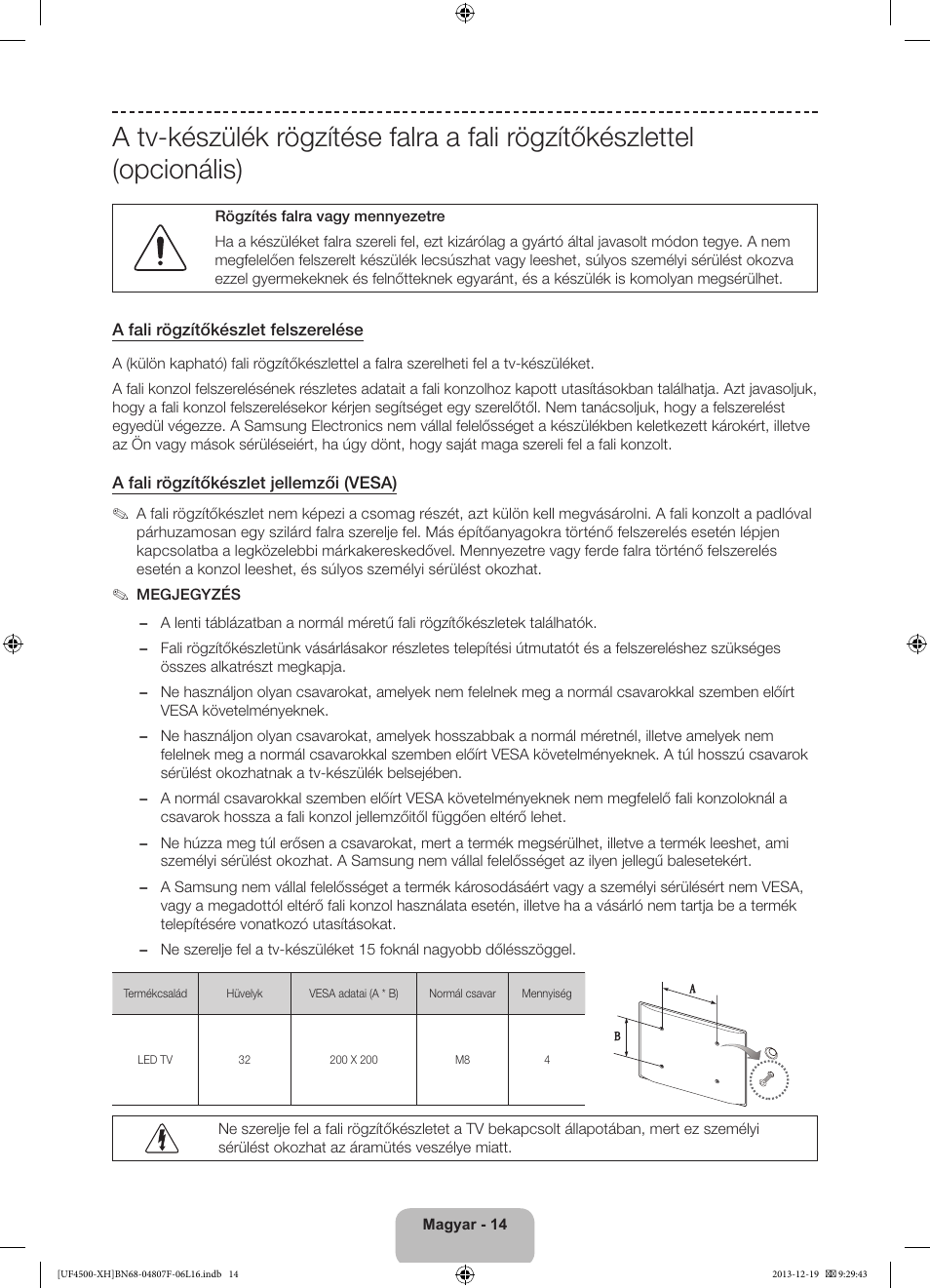 Samsung UE32F4500AW User Manual | Page 32 / 289
