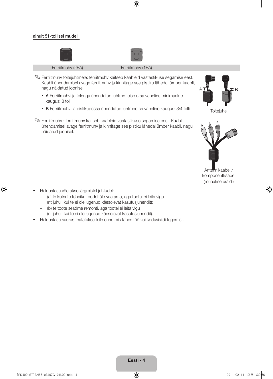 Samsung PS43D490A1W User Manual | Page 114 / 166