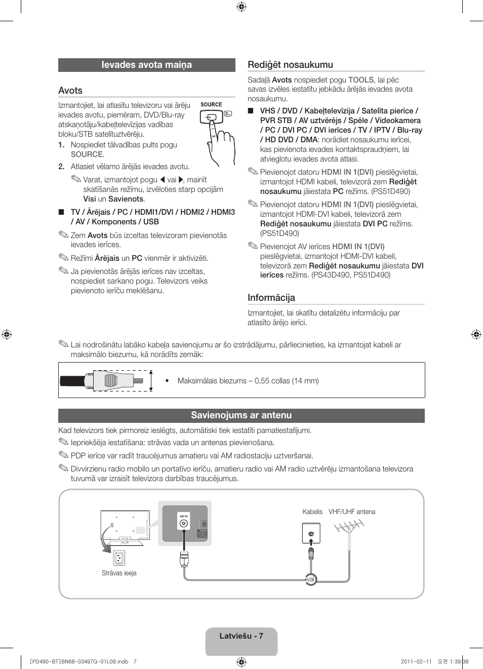 Samsung PS43D490A1W User Manual | Page 81 / 166