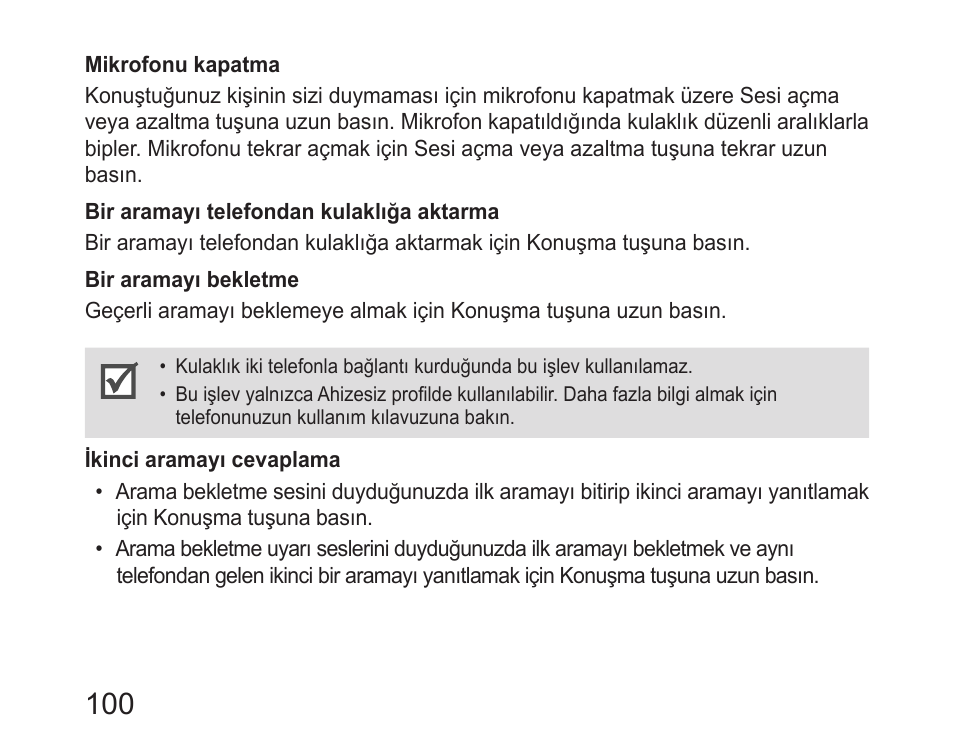 Samsung HM6400 User Manual | Page 102 / 187