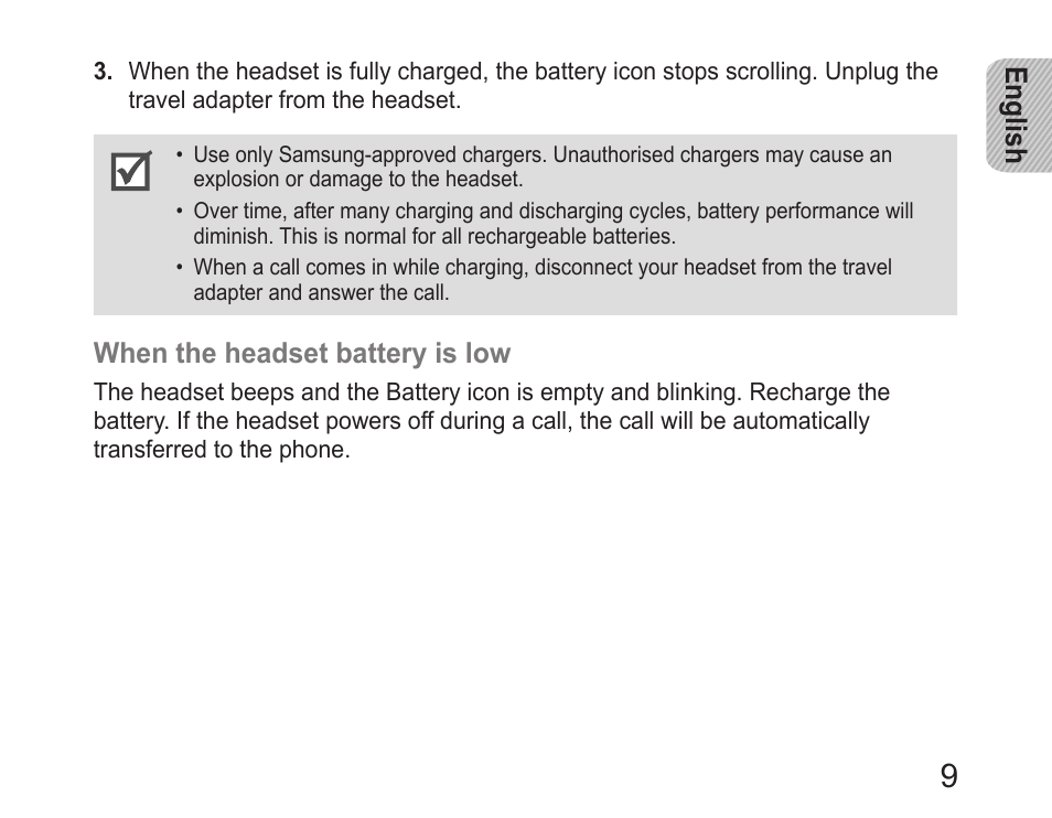 Samsung HM6400 User Manual | Page 11 / 187