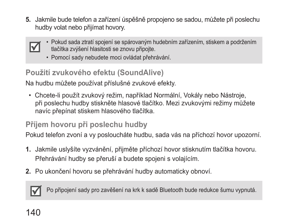 Samsung HM6400 User Manual | Page 142 / 187