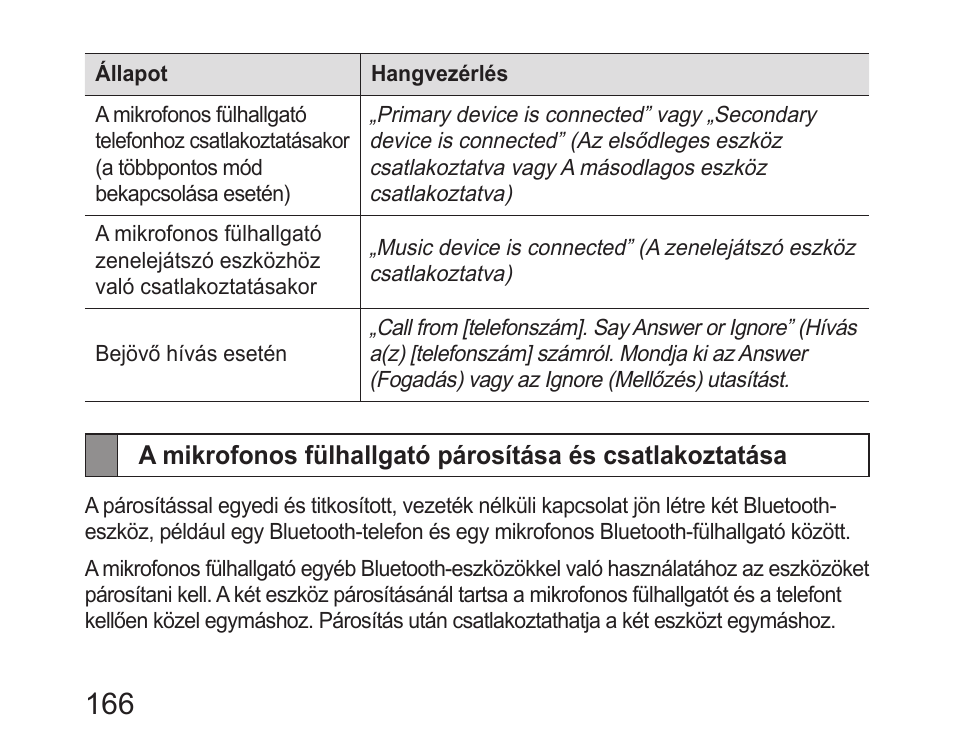 Samsung HM6400 User Manual | Page 168 / 187