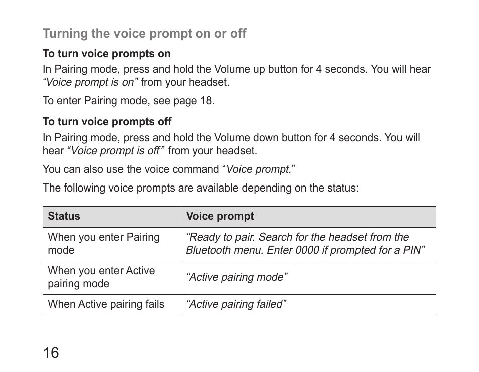 Samsung HM6400 User Manual | Page 18 / 187