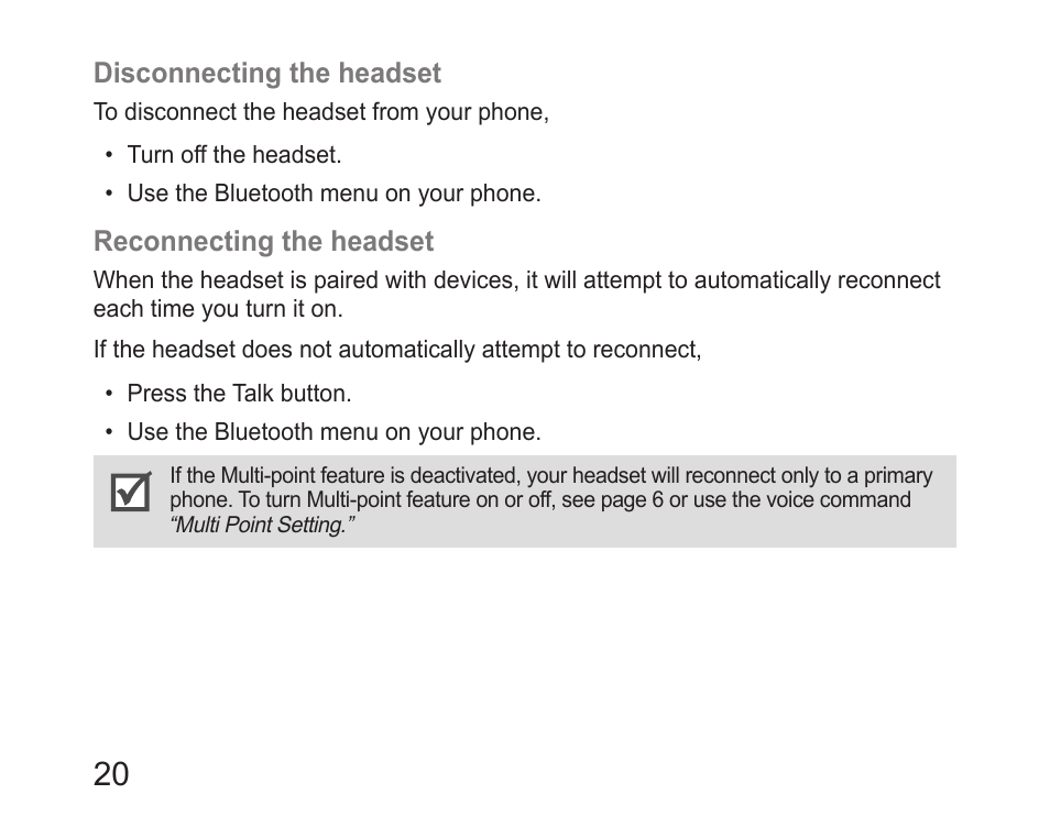 Samsung HM6400 User Manual | Page 22 / 187