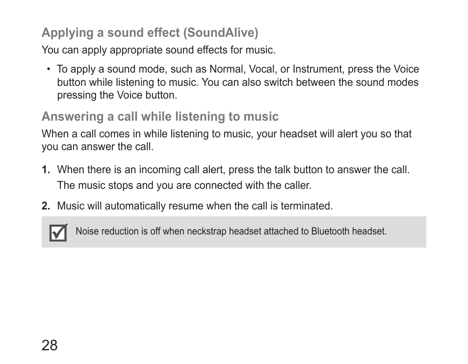 Samsung HM6400 User Manual | Page 30 / 187