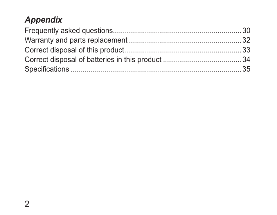 Samsung HM6400 User Manual | Page 4 / 187