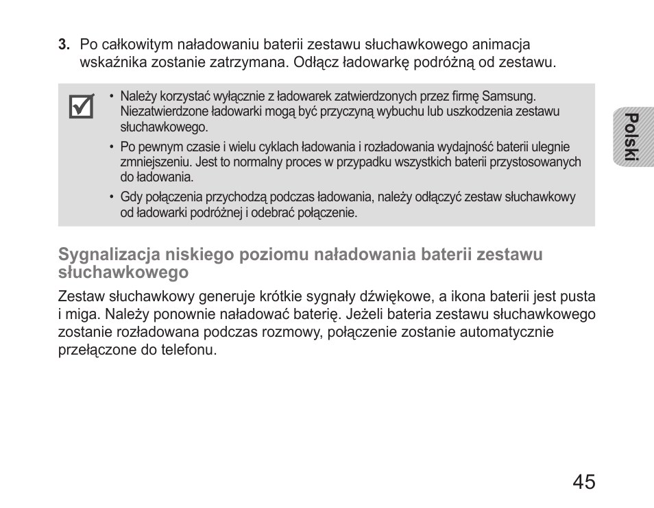 Samsung HM6400 User Manual | Page 47 / 187