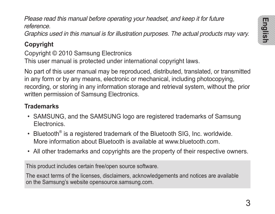 Samsung HM6400 User Manual | Page 5 / 187