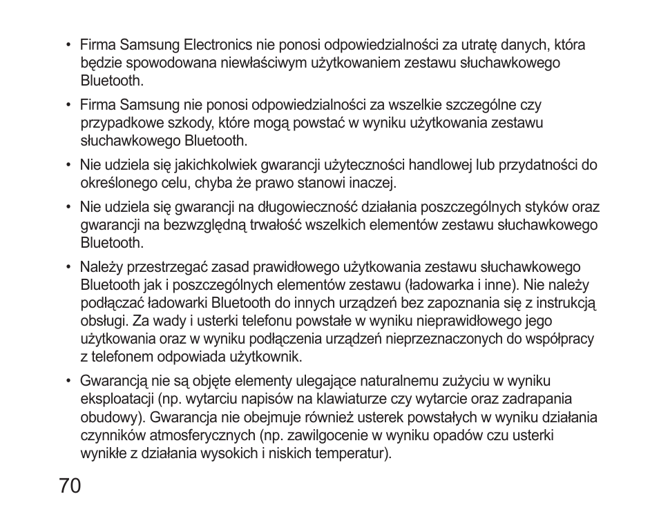 Samsung HM6400 User Manual | Page 72 / 187