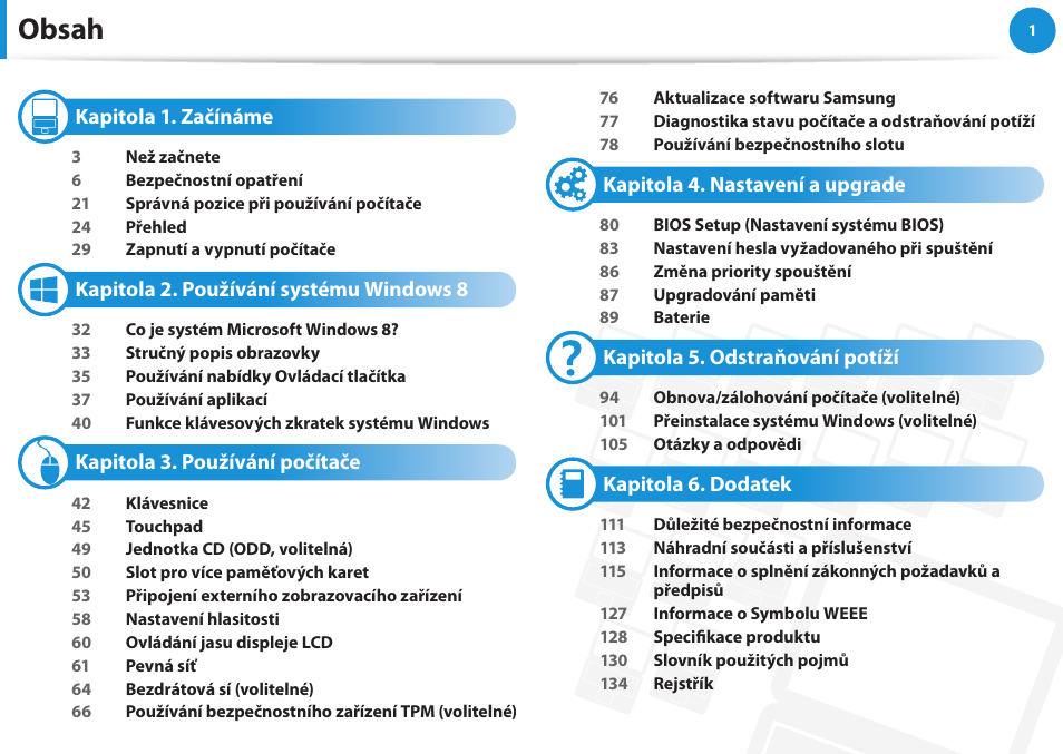 Samsung NP270E5GI User Manual | Page 2 / 135