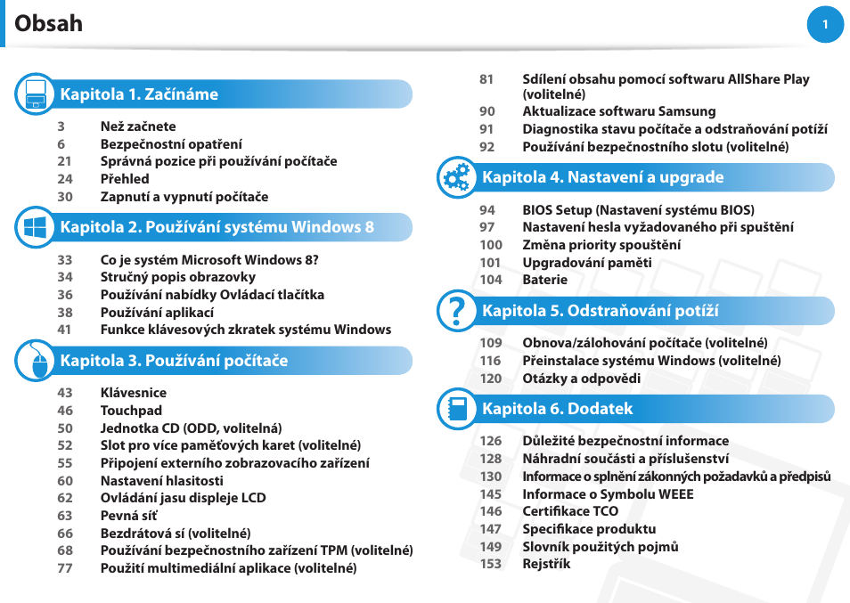 Samsung NP530U4BH User Manual | Page 2 / 154