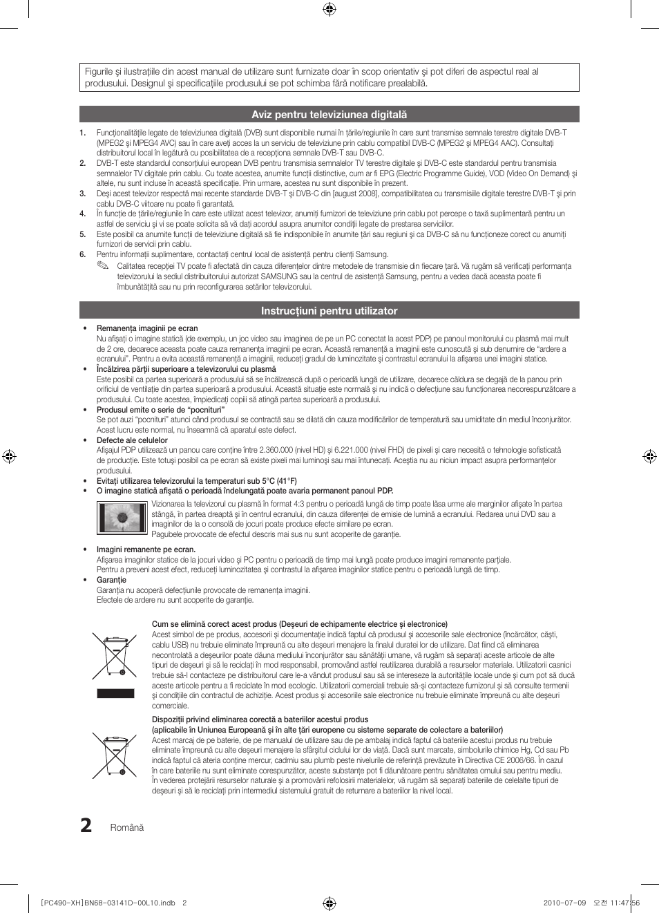 Samsung PS50C490B3W User Manual | Page 338 / 422