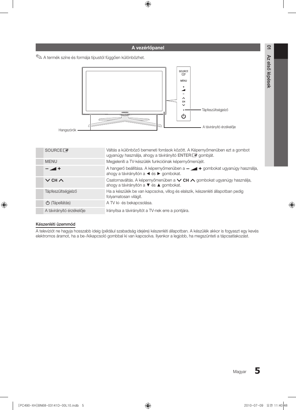 Samsung PS50C490B3W User Manual | Page 47 / 422