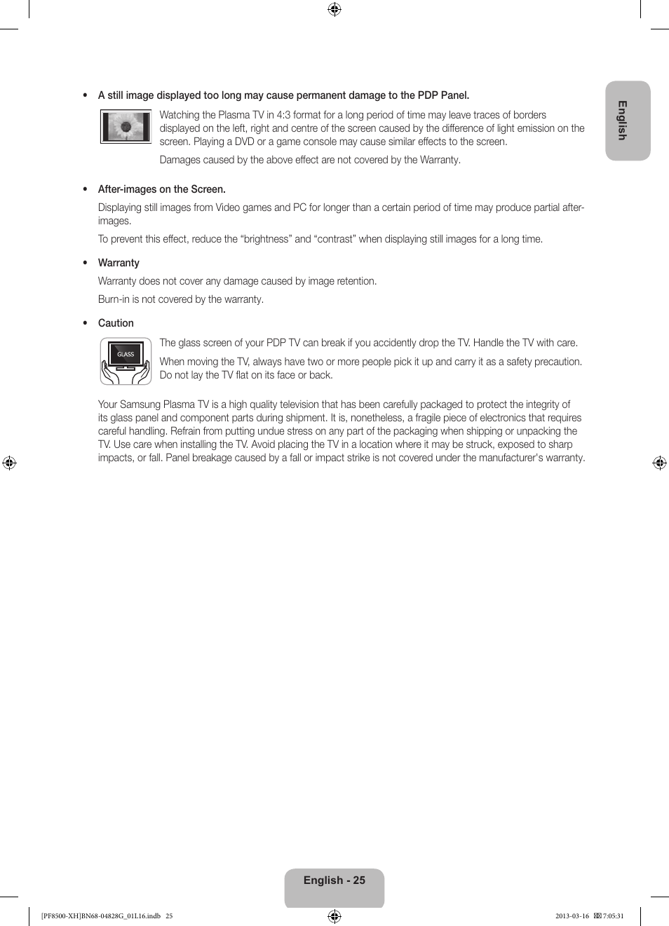 Samsung PS64F8500SL User Manual | Page 25 / 385