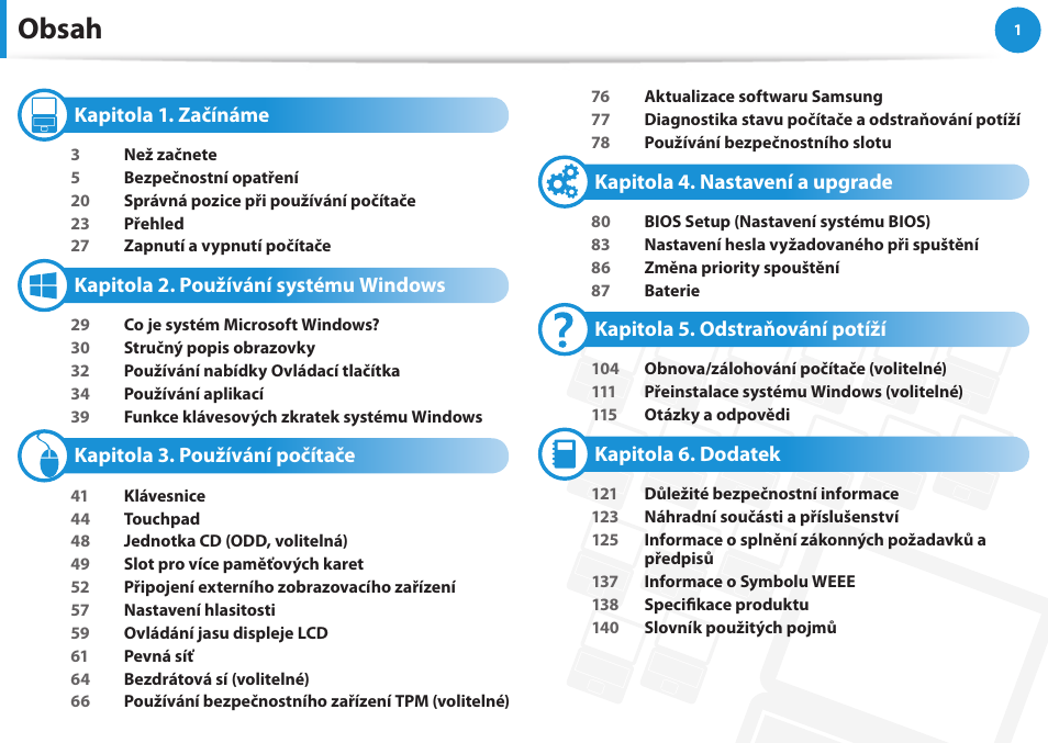 Samsung NP270E5GI User Manual | Page 2 / 134