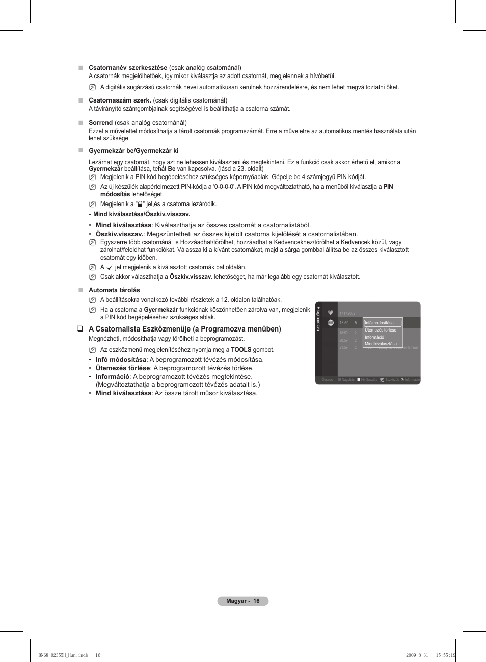 Samsung PS50B530S2W User Manual | Page 54 / 382