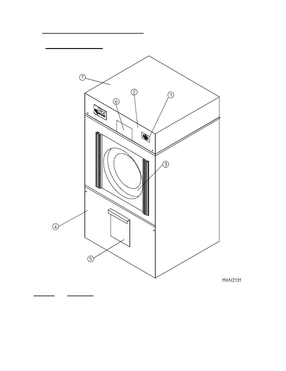 B. component identification | American Dryer AD-120ES User Manual | Page 11 / 65