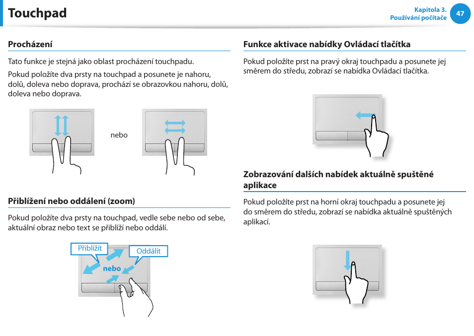 Touchpad | Samsung NP370R5E User Manual | Page 48 / 133