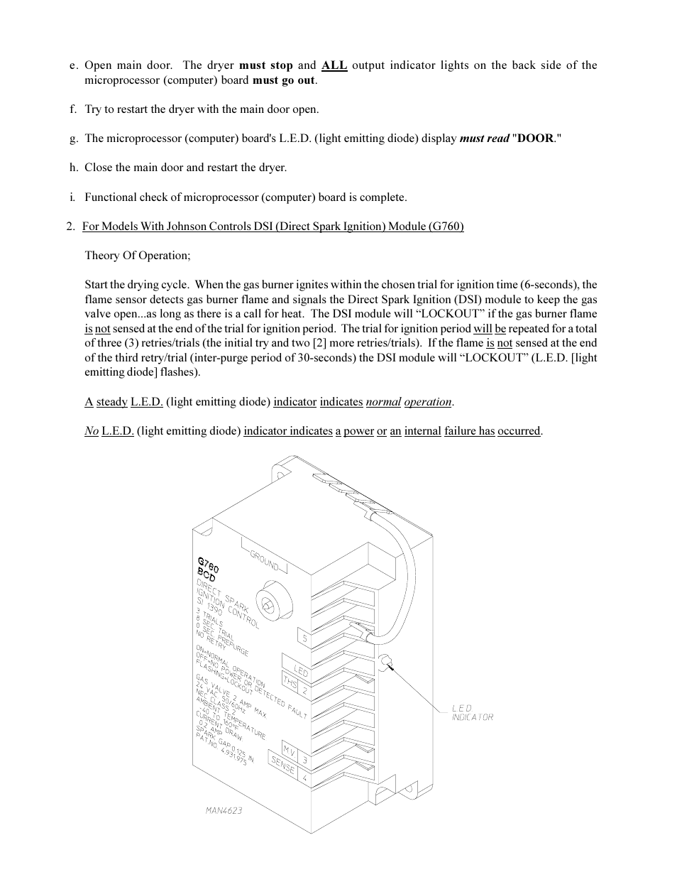 American Dryer Non-Tilting Phase 5 ML-200 User Manual | Page 56 / 59