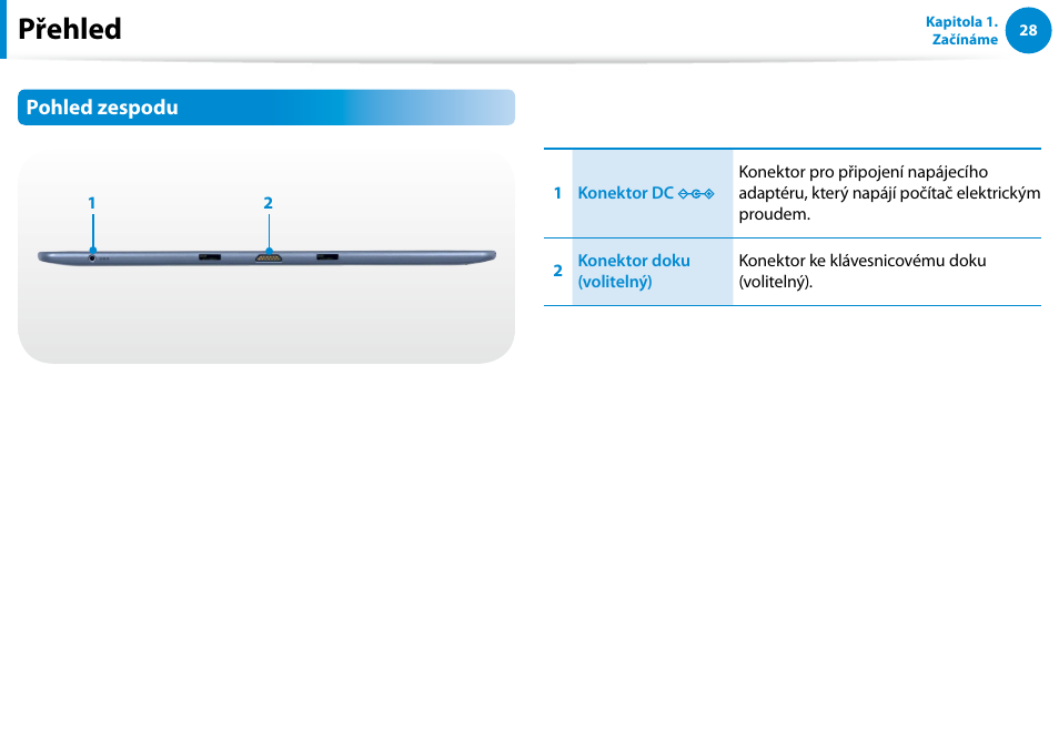 Přehled | Samsung XE500T1C User Manual | Page 29 / 117