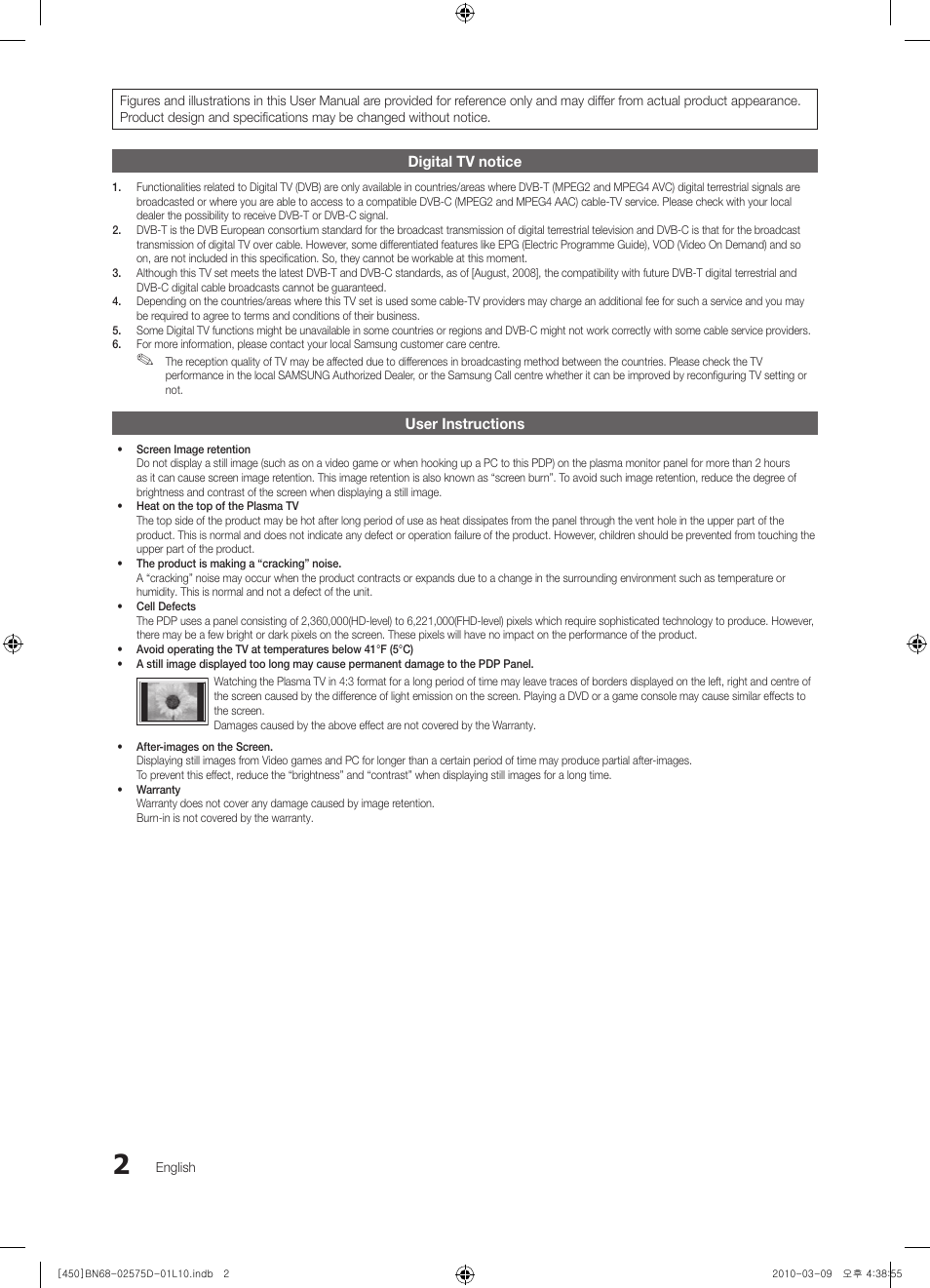 Samsung PS42C450B1W User Manual | Page 2 / 401