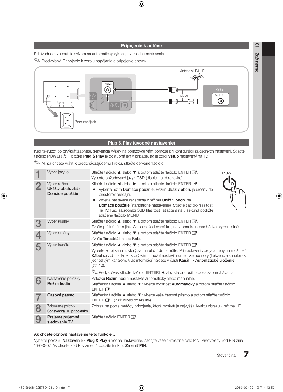 Samsung PS42C450B1W User Manual | Page 287 / 401