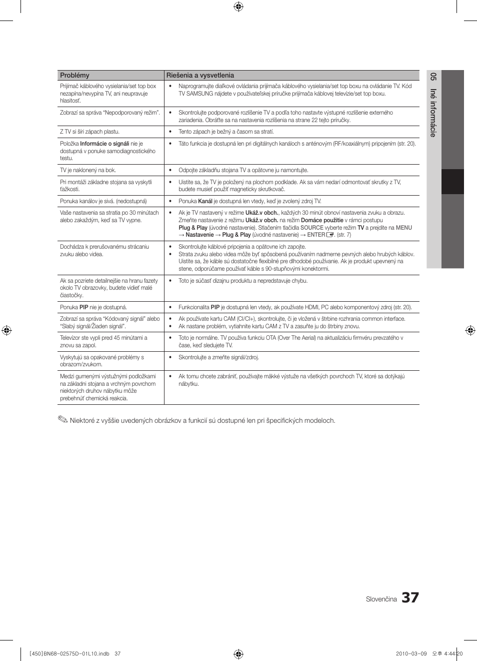 Samsung PS42C450B1W User Manual | Page 317 / 401