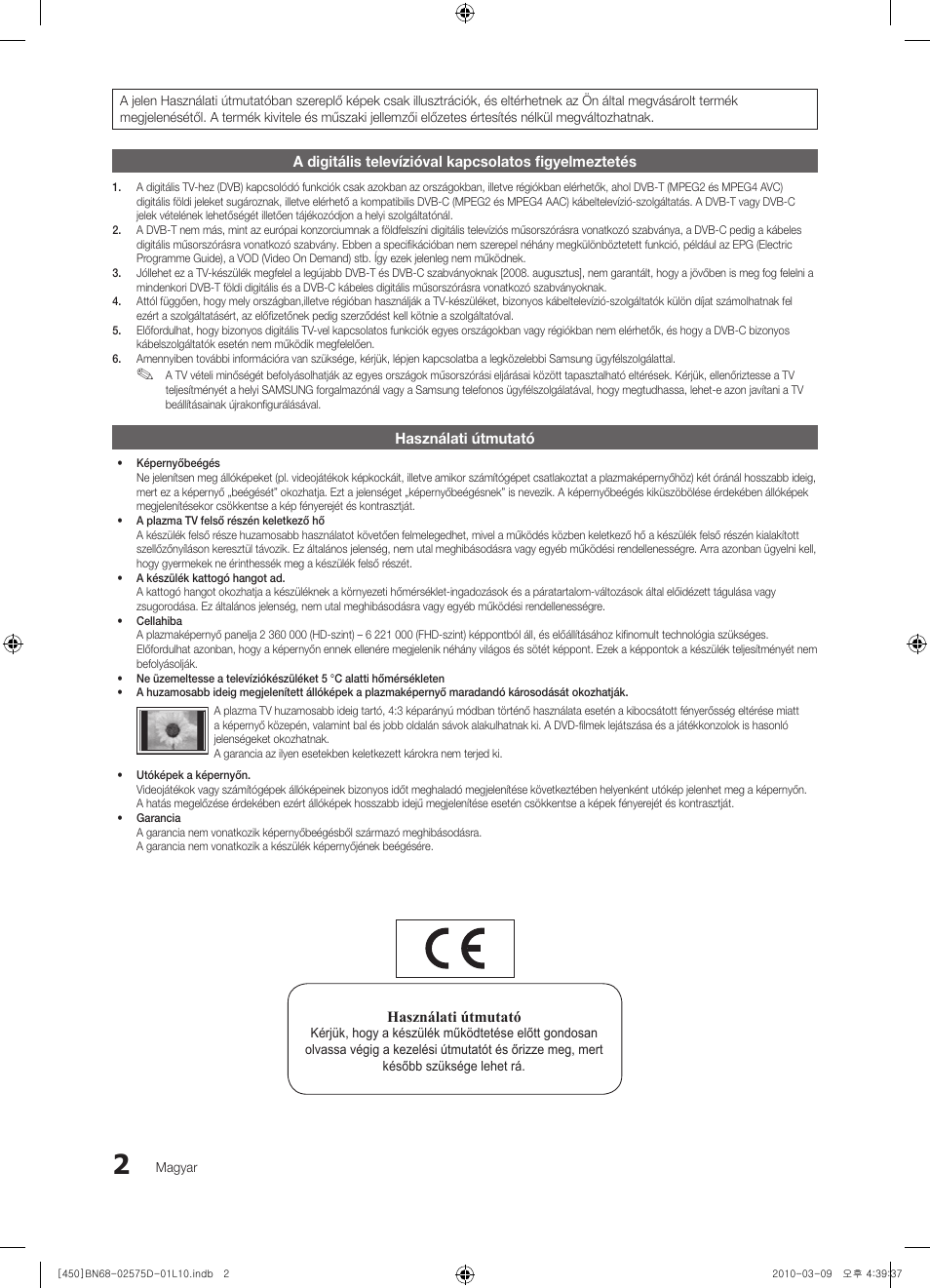 Samsung PS42C450B1W User Manual | Page 42 / 401