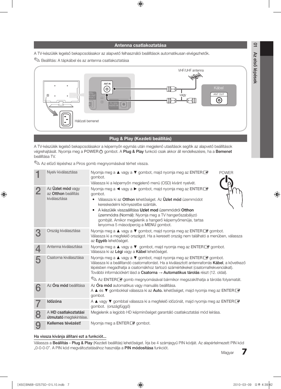 Samsung PS42C450B1W User Manual | Page 47 / 401