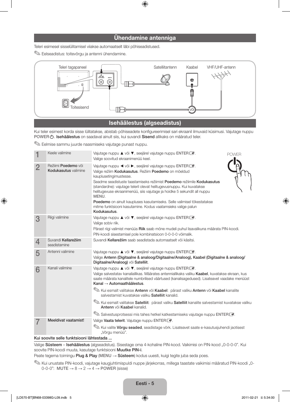 Samsung LE40D570K2S User Manual | Page 101 / 145