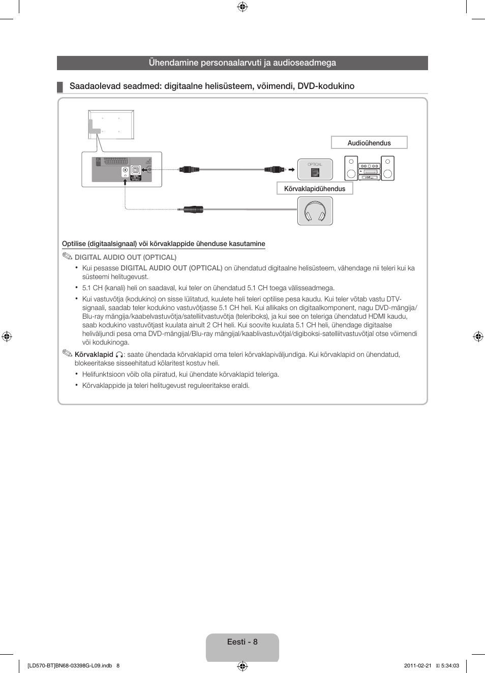 Samsung LE40D570K2S User Manual | Page 104 / 145