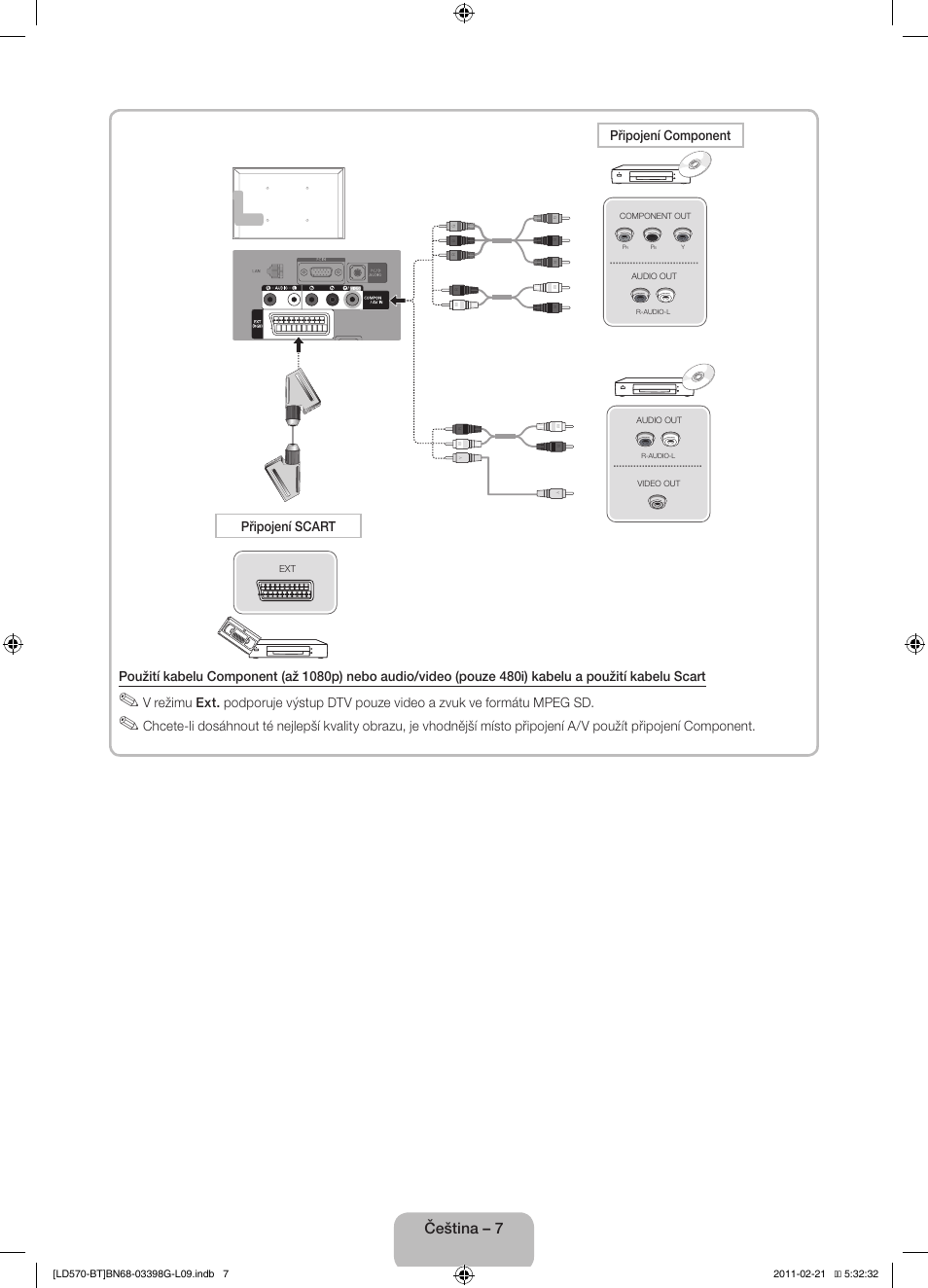 Čeština – 7 | Samsung LE40D570K2S User Manual | Page 23 / 145