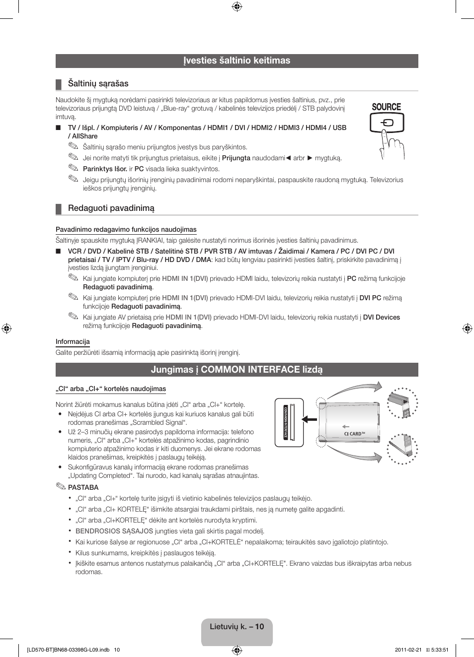 Samsung LE40D570K2S User Manual | Page 90 / 145