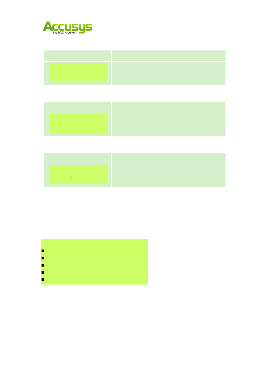 Raid status monitoring window | Accusys RAID Controller ACS-77100 User Manual | Page 22 / 30