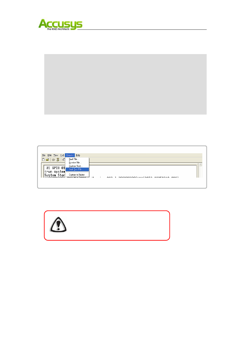 Accusys RAID Controller ACS-77100 User Manual | Page 26 / 30