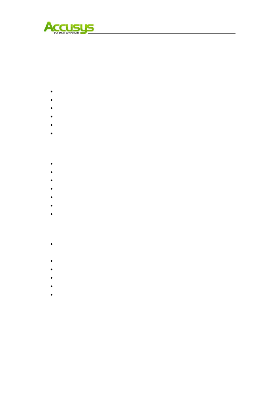 Accusys, inc, Accusys u.s.a., inc, Accusys china, inc | Accusys eu b.v, Contact accusys | Accusys RAID Controller ACS-77100 User Manual | Page 29 / 30
