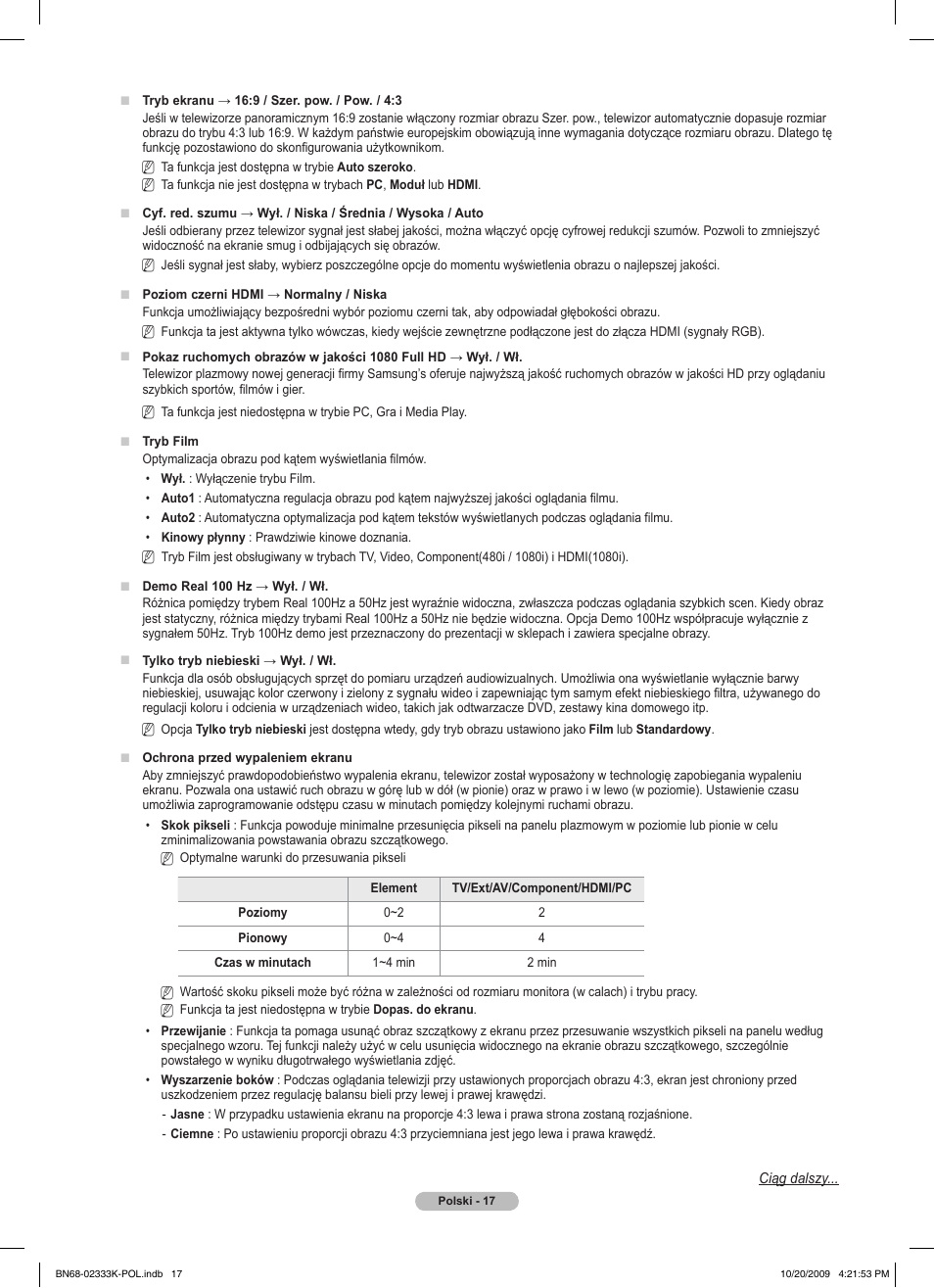 Samsung PS63B680T6W User Manual | Page 154 / 644