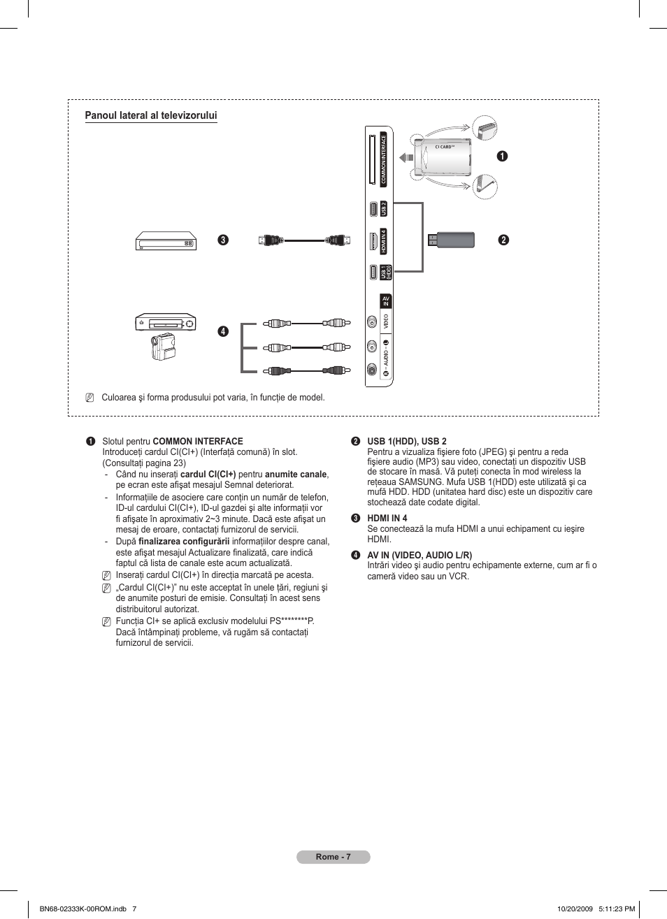 Samsung PS63B680T6W User Manual | Page 459 / 644